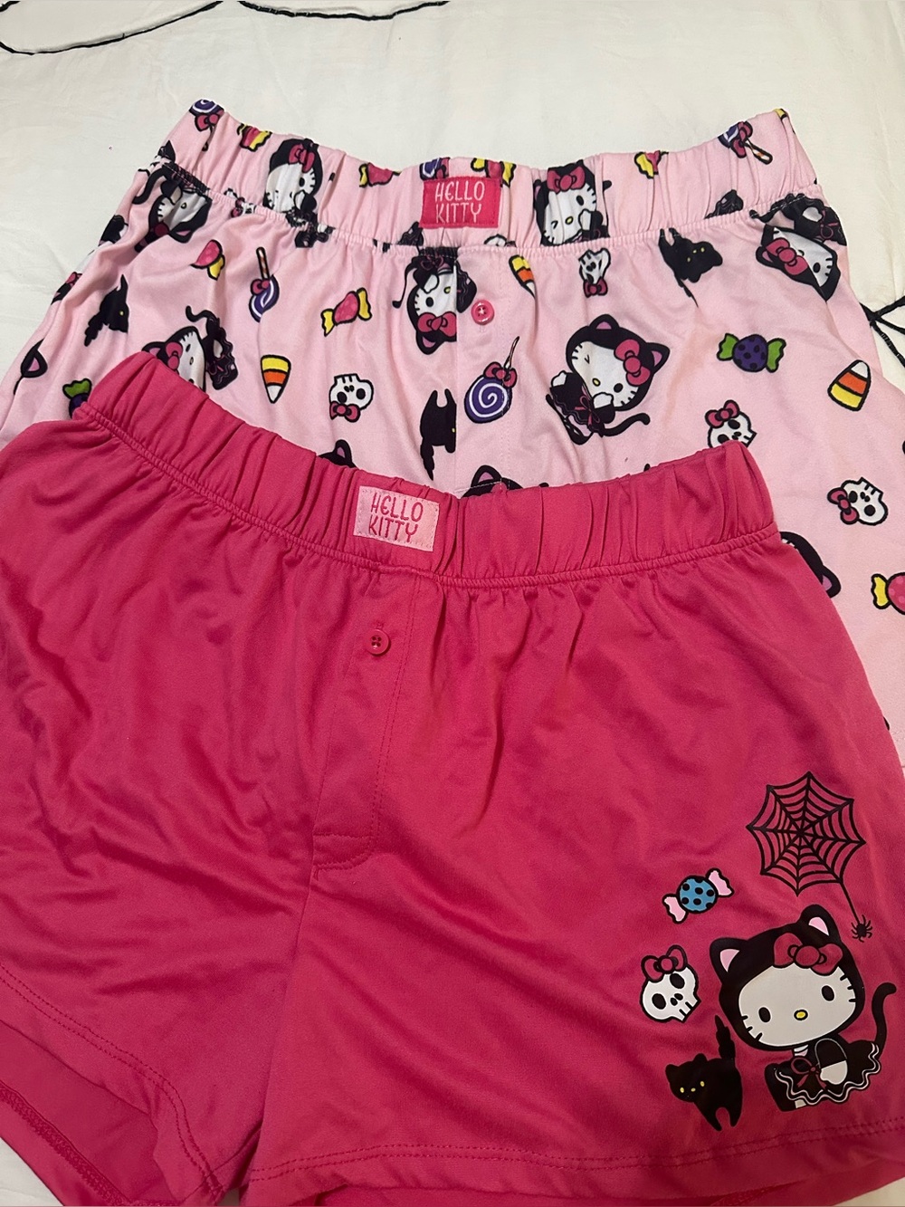 Hello Kitty Pink Candy & Hot Pink Short Set